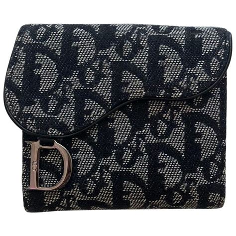 dior wallert on chain|authentic dior monogram wallet.